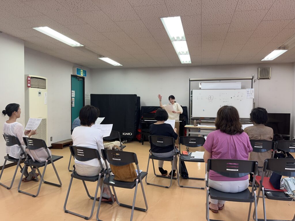 東百合ヶ丘のコーラス